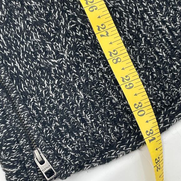 Athleta Women's Wool Cashmere Blend Chunky Knit Sweater, Sz. XL Asymmetric Hem - Picture 9 of 12